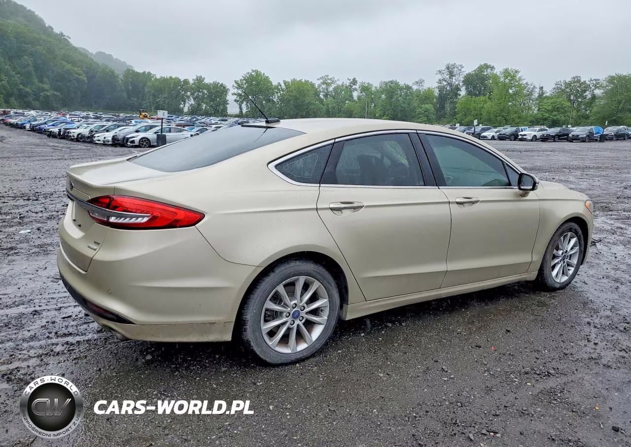 2017 Ford Fusion Se VIN:3FA6P0HD6HR102174 - 3