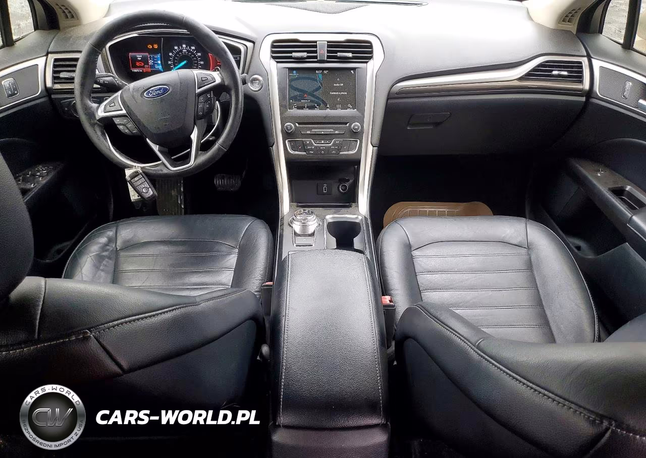 2017 Ford Fusion Se VIN:3FA6P0HD6HR102174 - 8