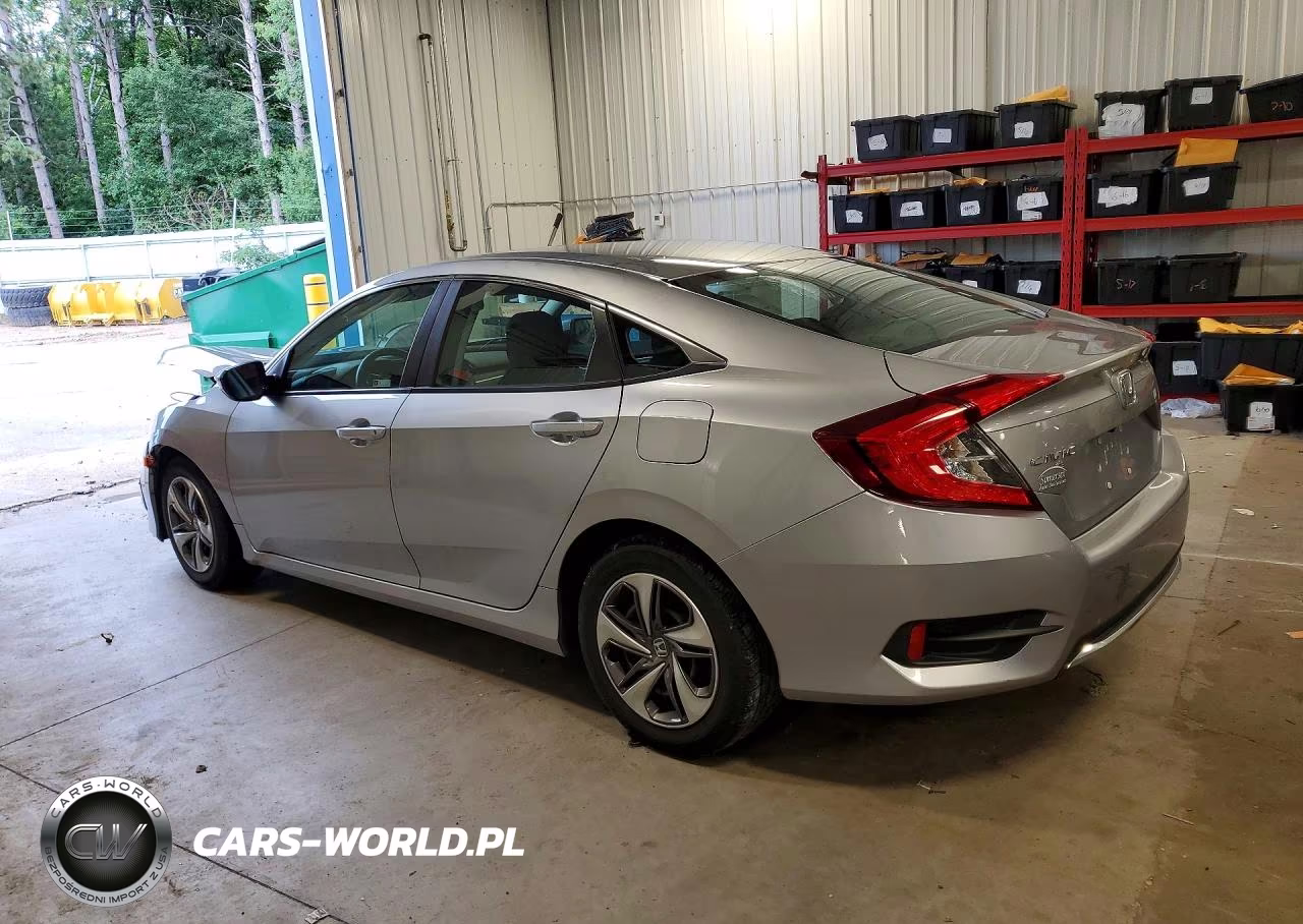 2020 Honda Civic Lx VIN:19XFC2F67LE026972 - 2