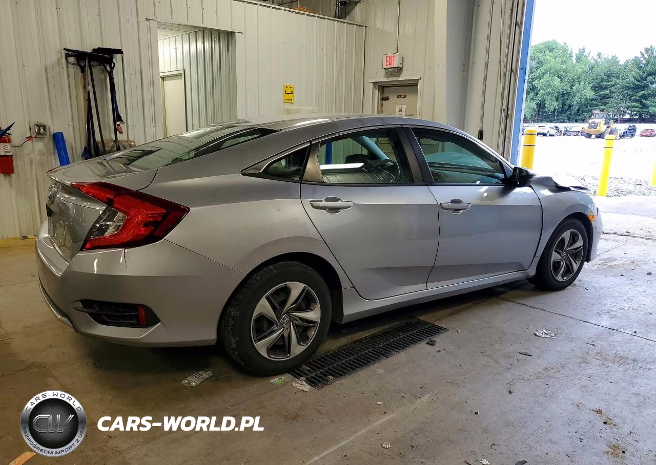 2020 Honda Civic Lx VIN:19XFC2F67LE026972 - 3