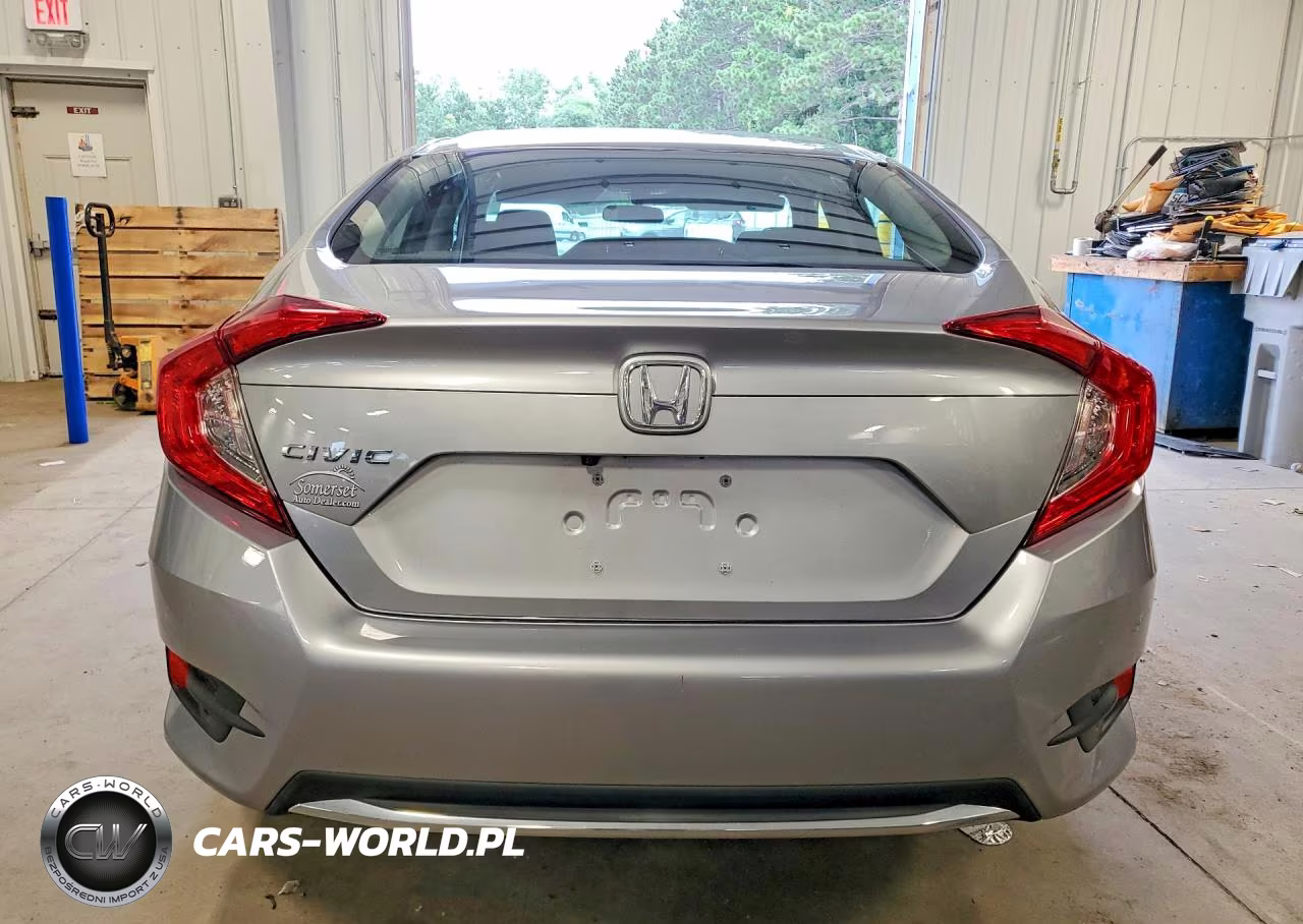 2020 Honda Civic Lx VIN:19XFC2F67LE026972 - 6
