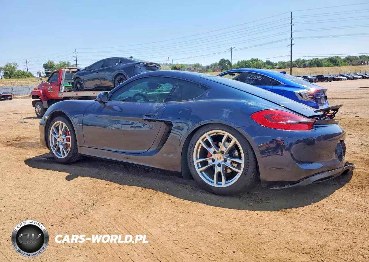 2015 Porsche Cayman S VIN:WP0AB2A83FK180201 - 2