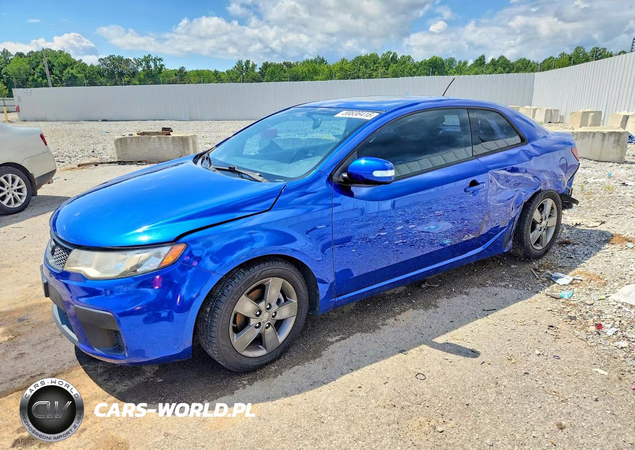 2010 Kia Forte Koup Ex VIN:KNAFU6A25A5201346 - 1