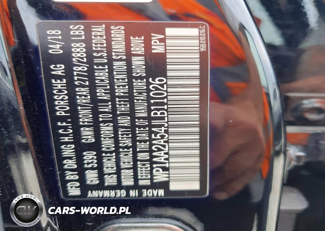2018 Porsche Macan VIN:WP1AA2A54JLB11026 - 13