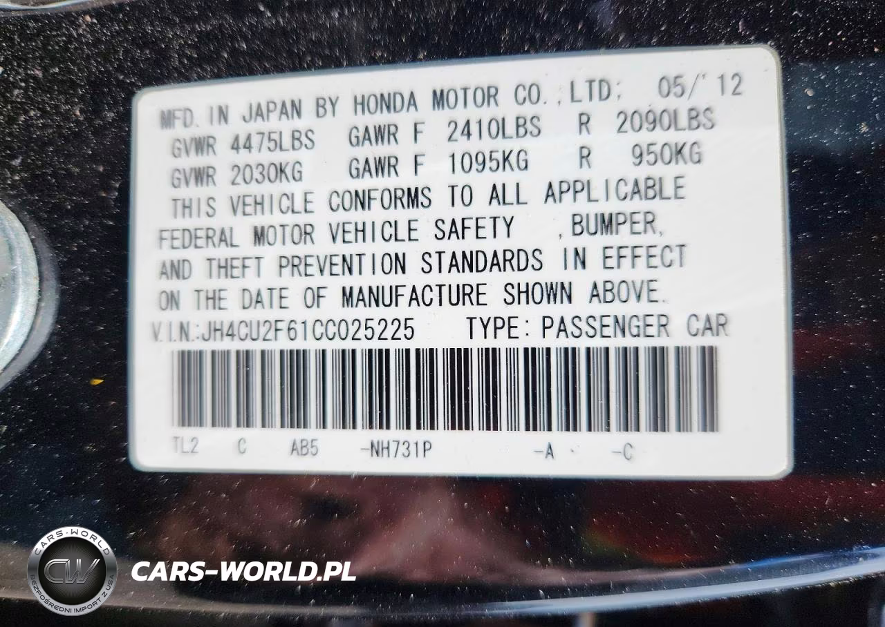 2012 Acura Tsx Tech VIN:JH4CU2F61CC025225 - 13