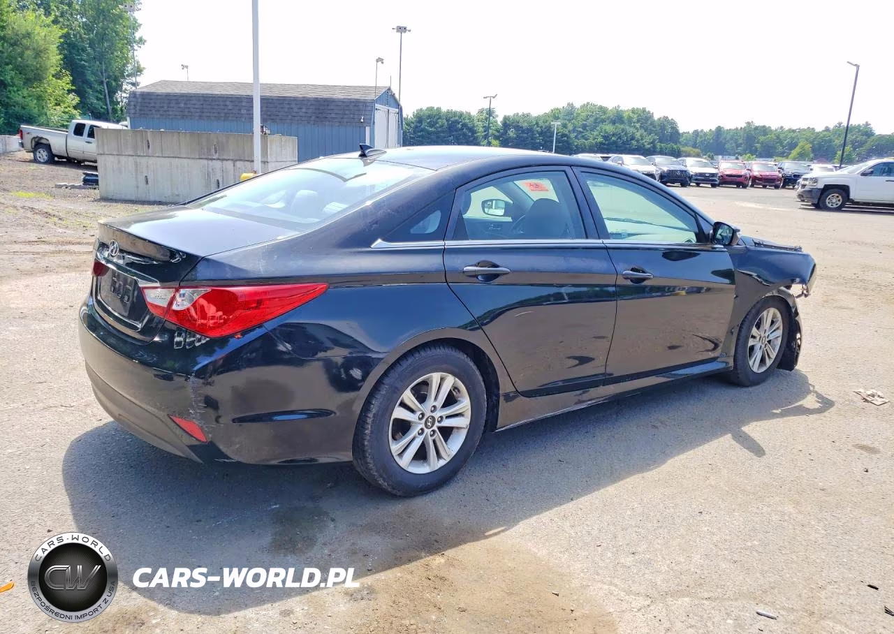2014 Hyundai Sonata Gls VIN:5NPEB4AC2EH845023 - 3