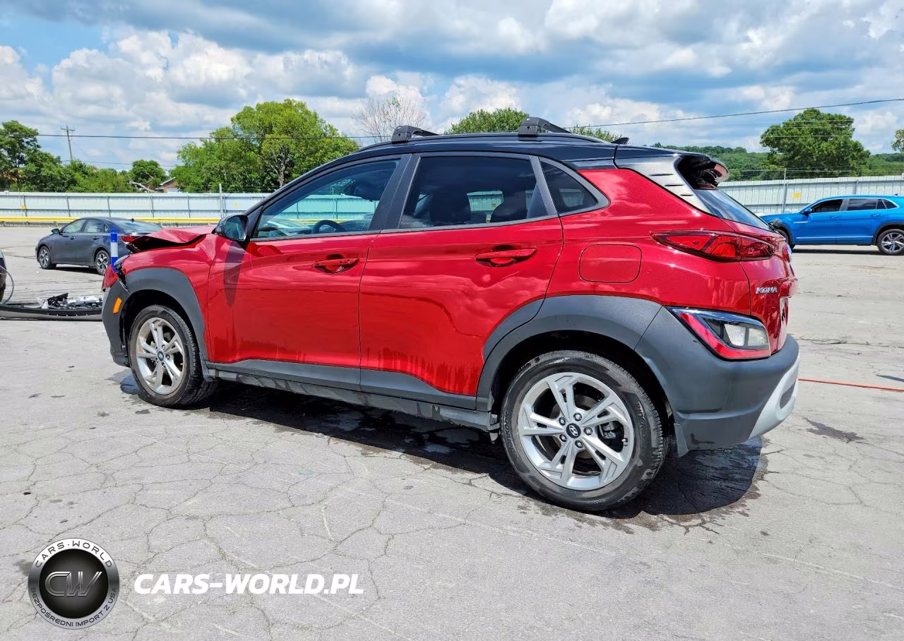 2022 Hyundai Kona Sel VIN:KM8K62AB2NU919139 - 2