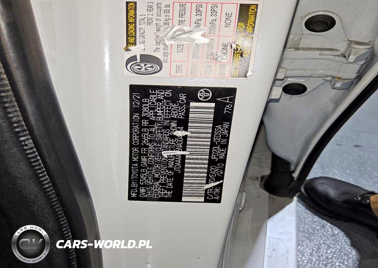 2022 Toyota Mirai Xle VIN:JTDAAAAA6NA004764 - 12