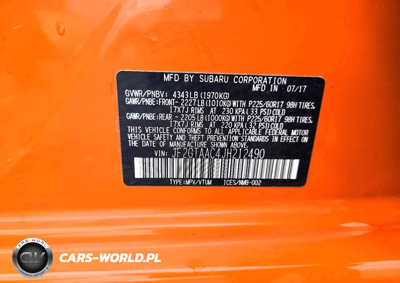 2018 Subaru Crosstrek VIN:JF2GTAAC4JH212490 - 14