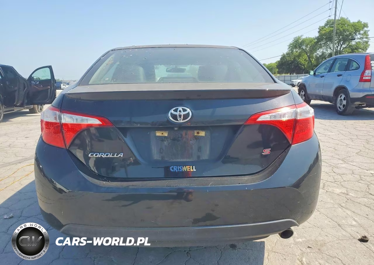 2016 Toyota Corolla S VIN:5YFBURHE9GP428988 - 6