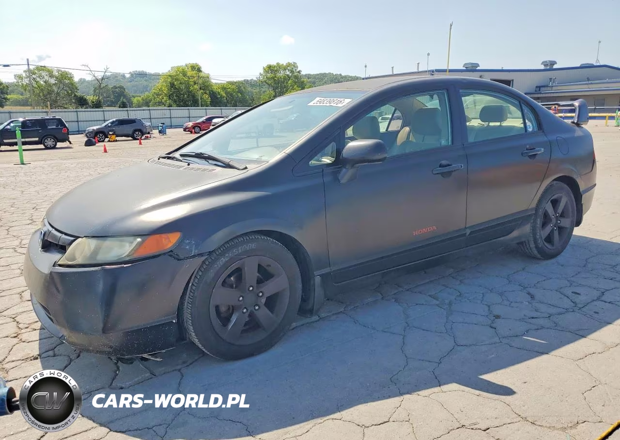 2008 Honda Civic Lx VIN:2HGFA16578H344756 - 1