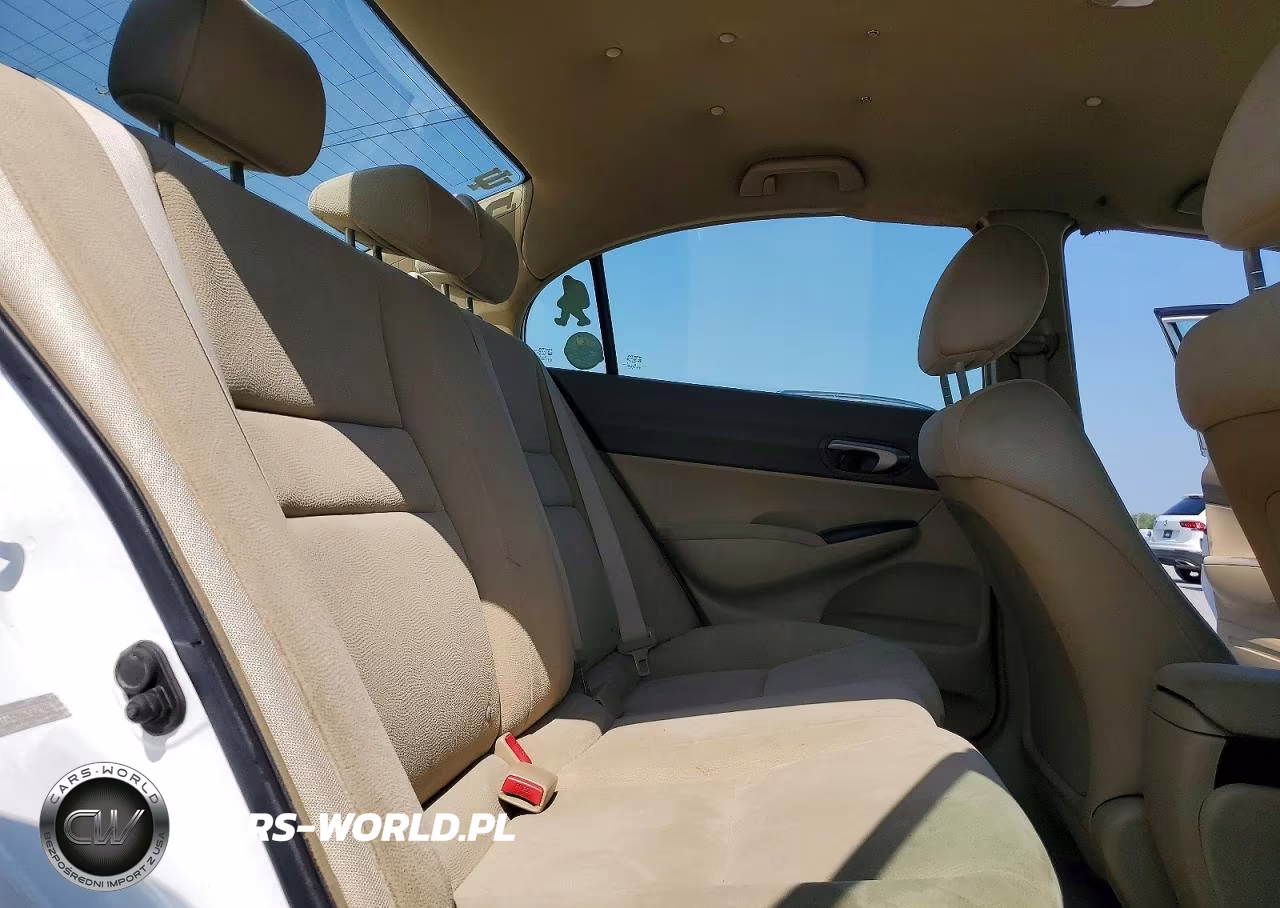 2008 Honda Civic Lx VIN:2HGFA16578H344756 - 10