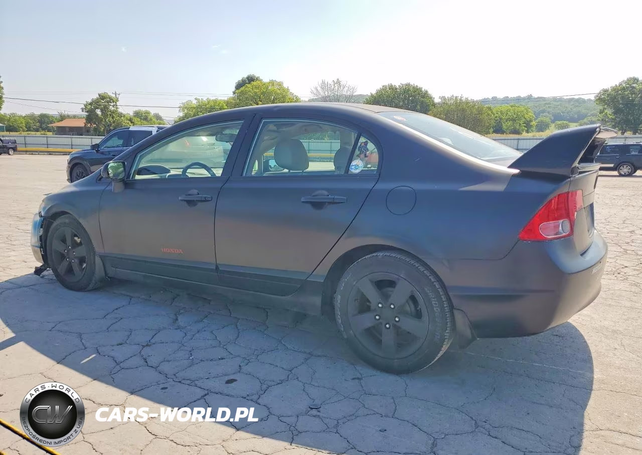 2008 Honda Civic Lx VIN:2HGFA16578H344756 - 2