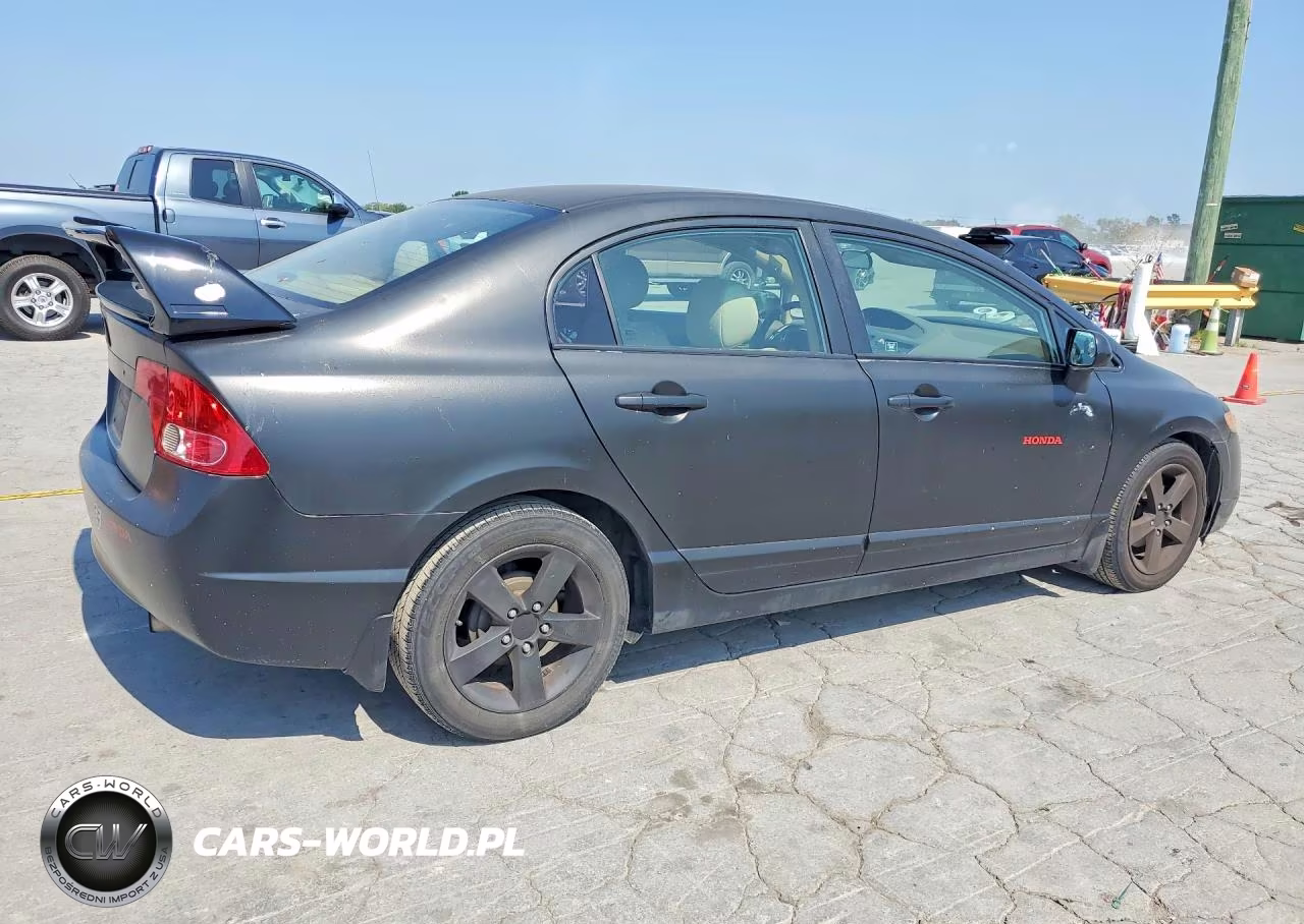 2008 Honda Civic Lx VIN:2HGFA16578H344756 - 3