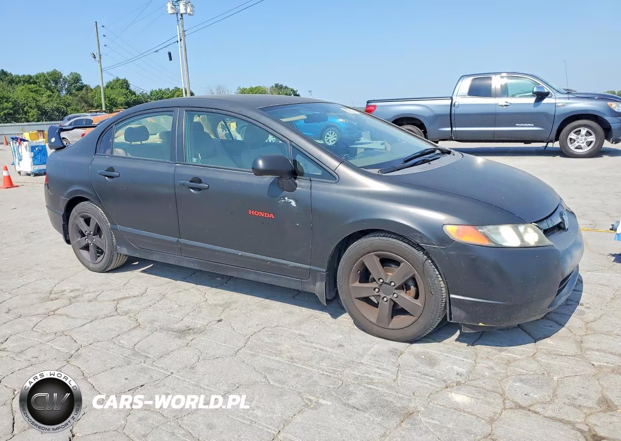 2008 Honda Civic Lx VIN:2HGFA16578H344756 - 4
