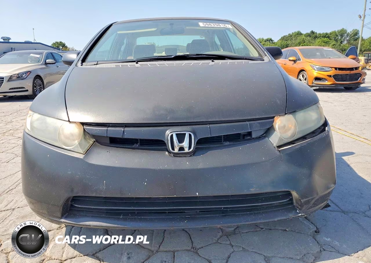 2008 Honda Civic Lx VIN:2HGFA16578H344756 - 5