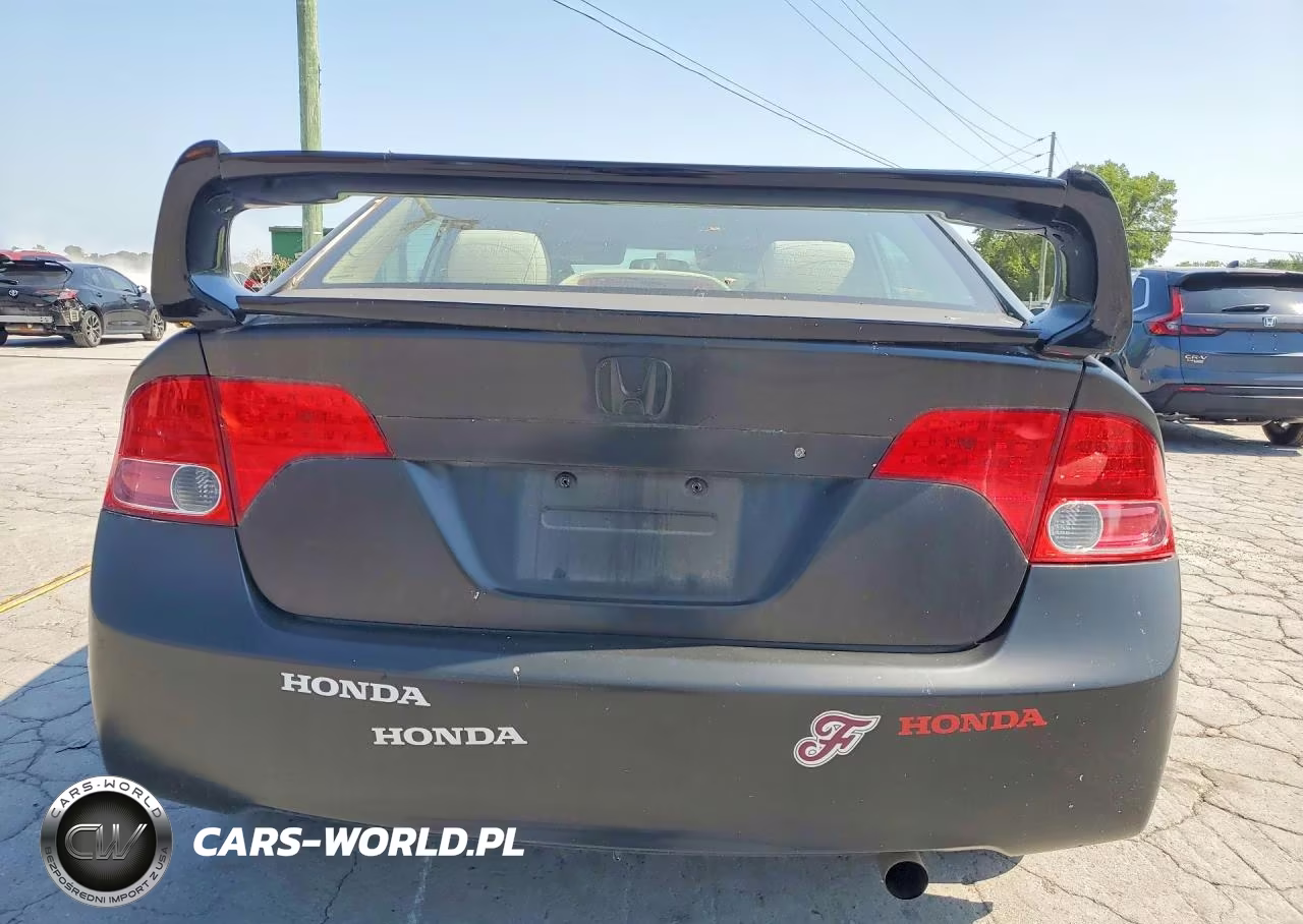 2008 Honda Civic Lx VIN:2HGFA16578H344756 - 6