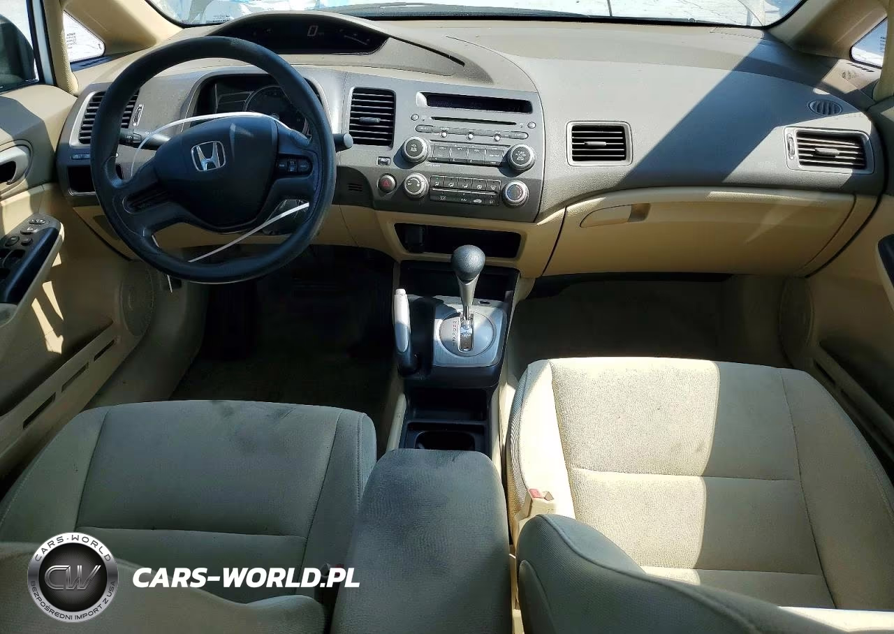 2008 Honda Civic Lx VIN:2HGFA16578H344756 - 8
