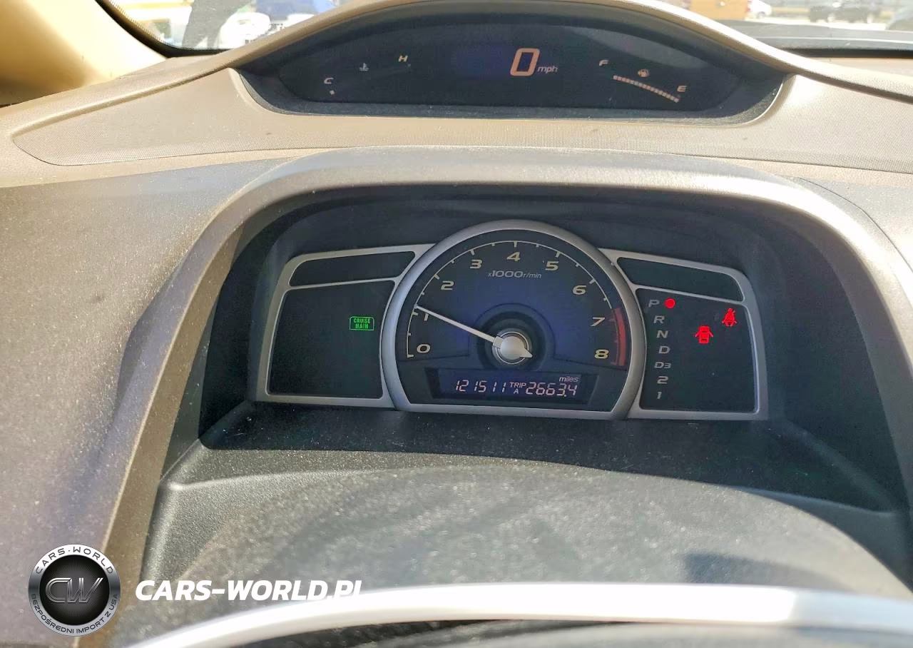 2008 Honda Civic Lx VIN:2HGFA16578H344756 - 9
