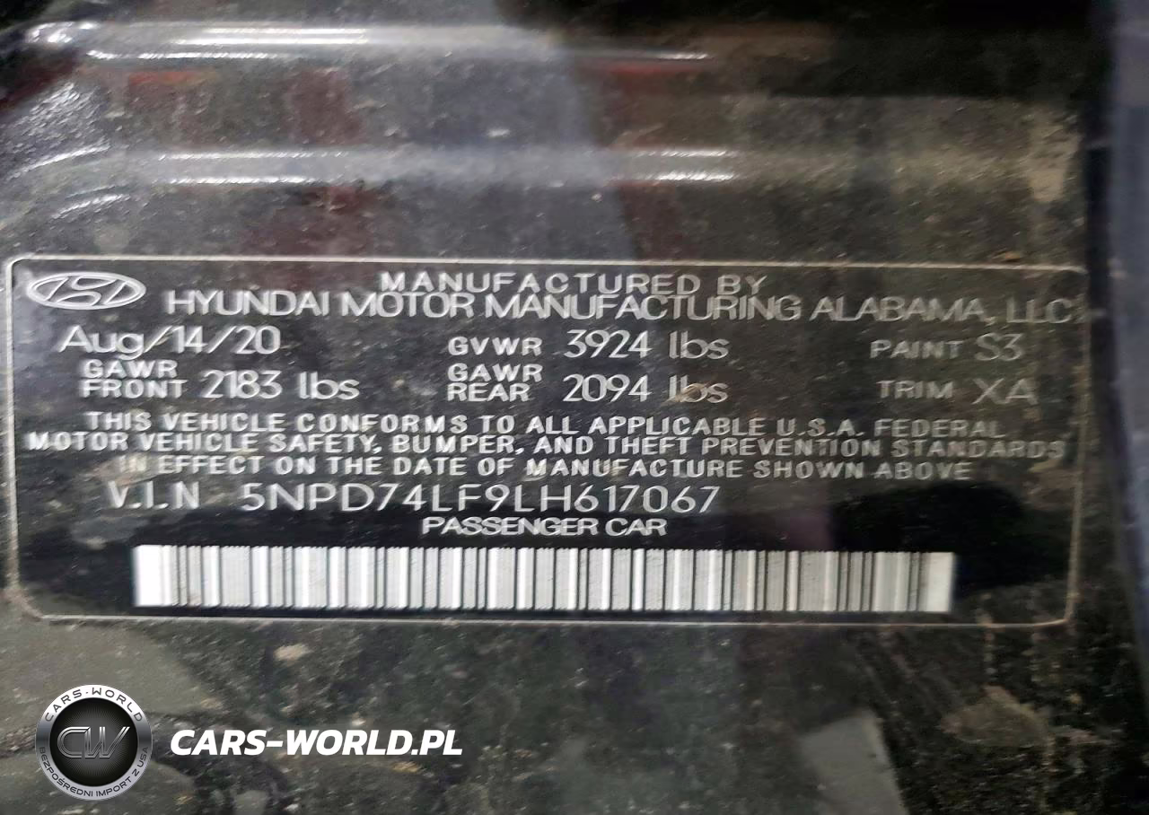 2020 Hyundai Elantra Se VIN:5NPD74LF9LH617067 - 12