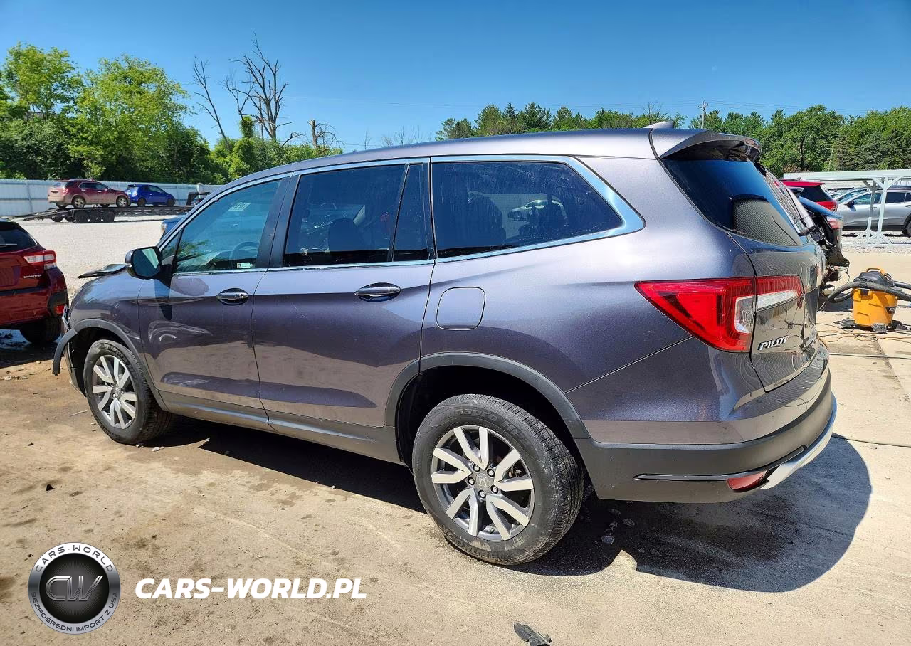 2021 Honda Pilot Exl VIN:5FNYF6H58MB096374 - 2