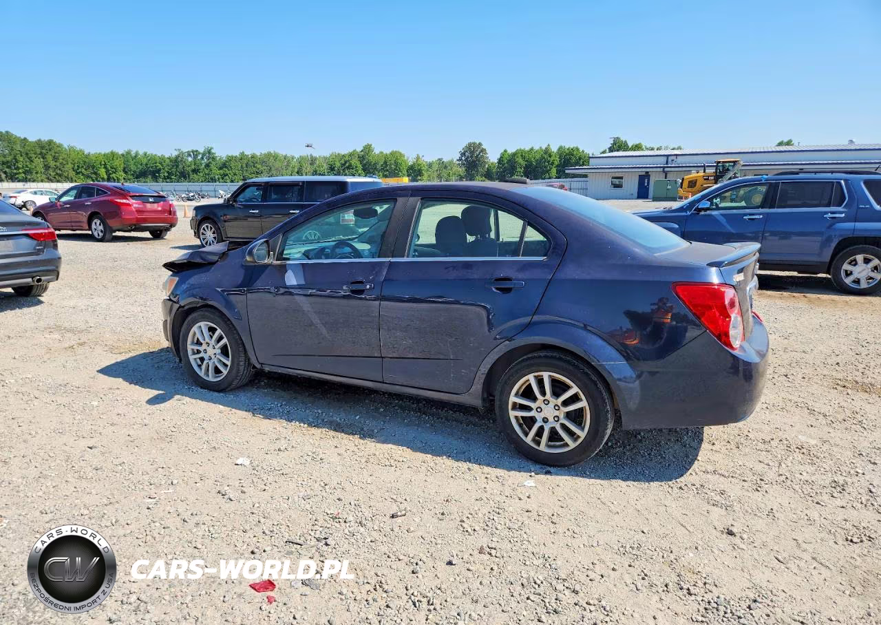 2015 Chevrolet Sonic Lt VIN:1G1JC5SH8F4155417 - 2