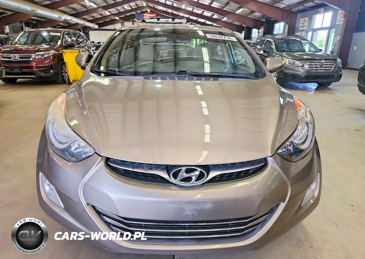 2013 Hyundai Elantra Gls VIN:5NPDH4AE3DH422154 - 5