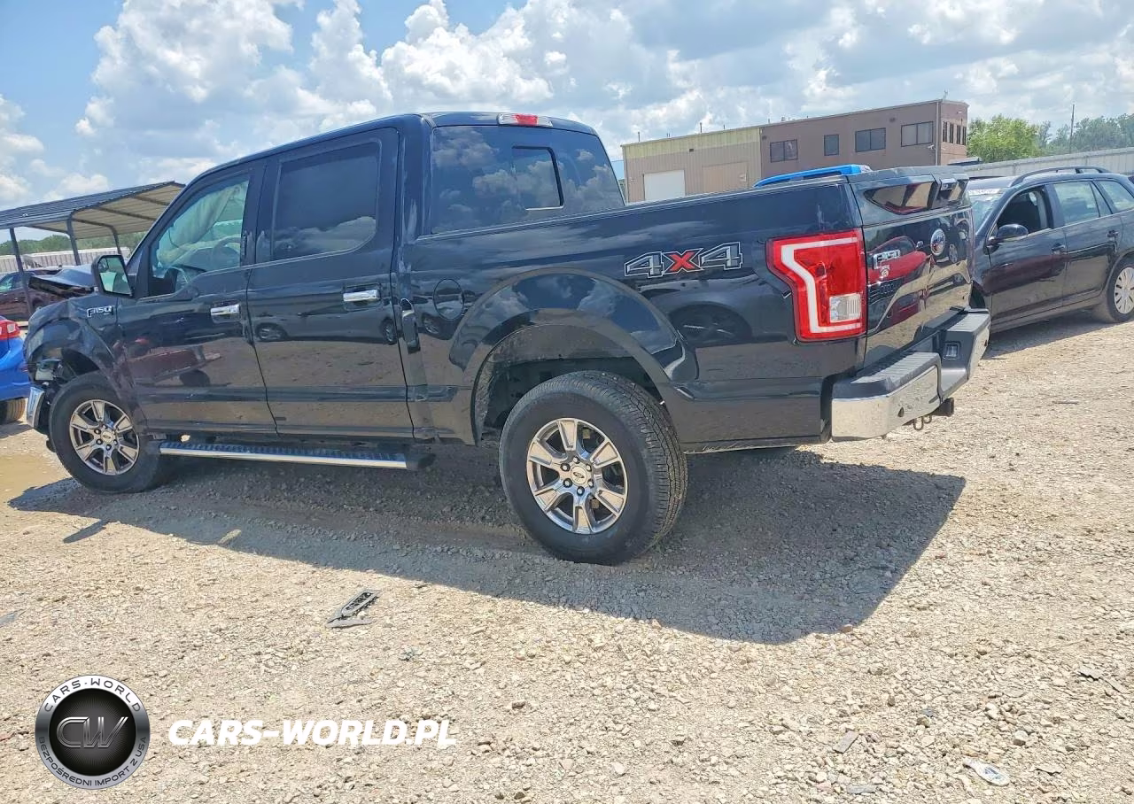 2016 Ford F150 Supercrew VIN:1FTEW1EF0GFA12924 - 2