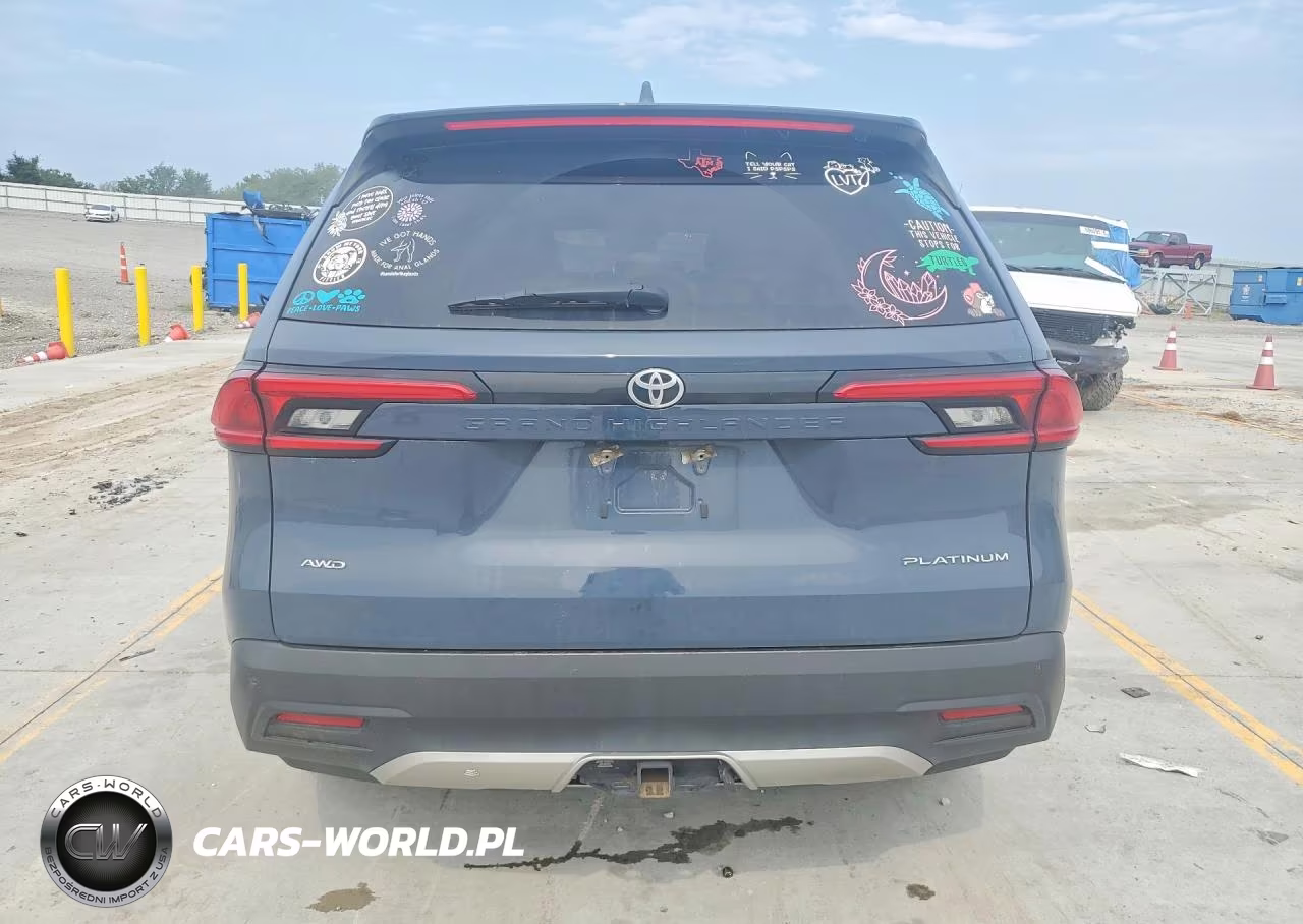 2024 Toyota Grand Highlander Platinum VIN:5TDAAAB59RS036215 - 6