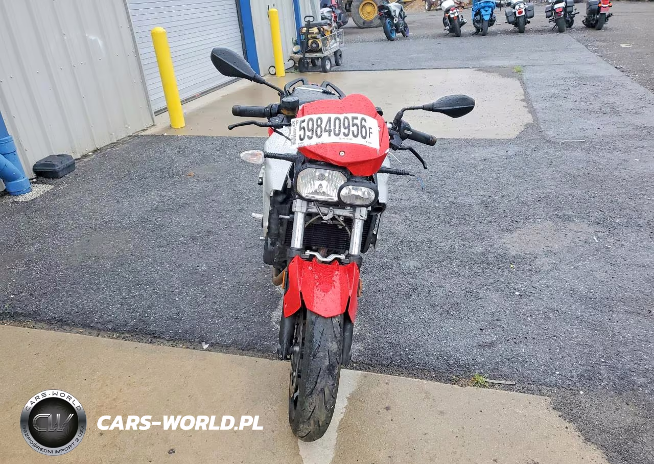 2012 BMW F800 R VIN:WB1022705CZS50925 - 2