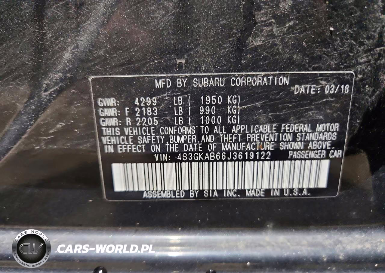2018 Subaru Impreza Premium VIN:4S3GKAB66J3619122 - 12