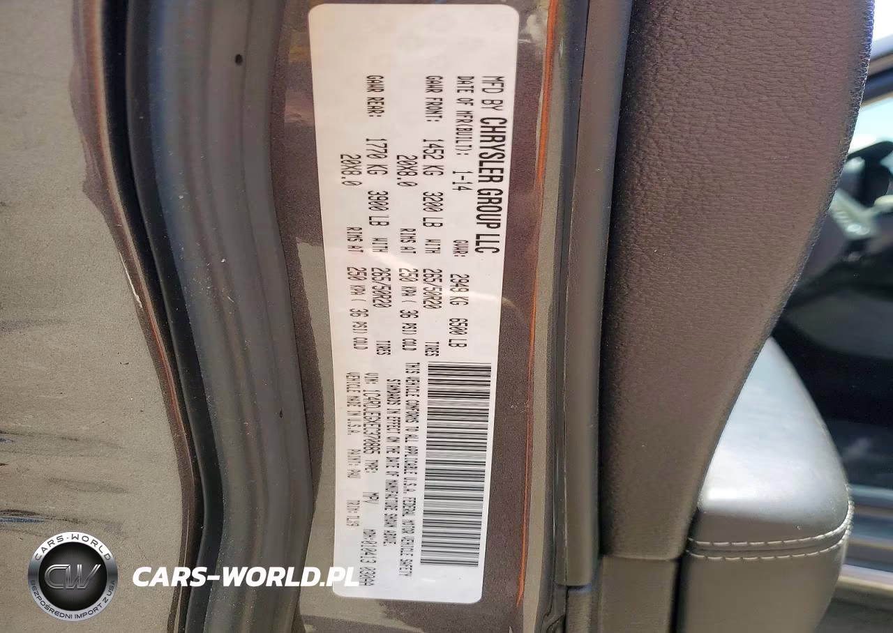 2014 Dodge Durango Citadel VIN:1C4RDJEGXEC370885 - 13