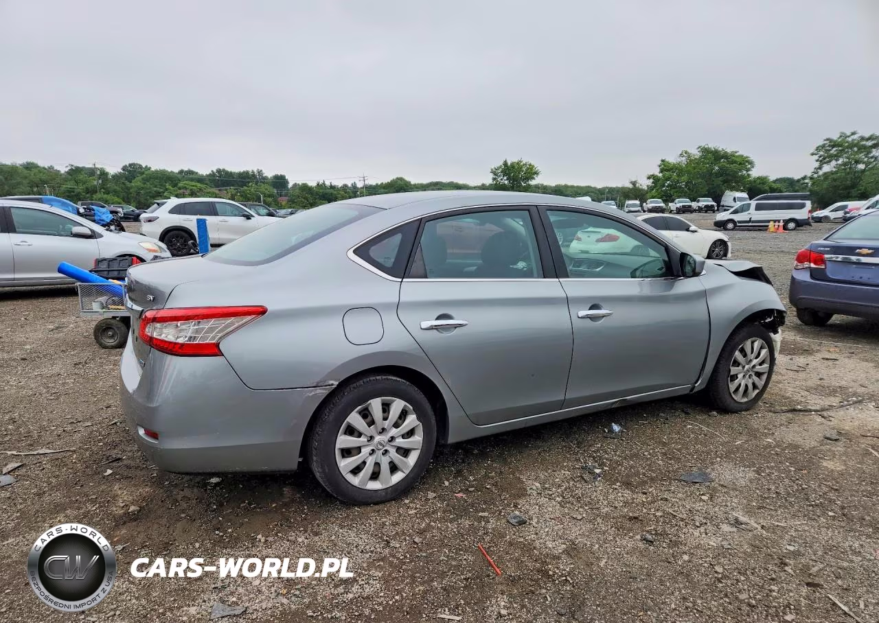 2014 Nissan Sentra Sv VIN:3N1AB7AP6EL697951 - 3