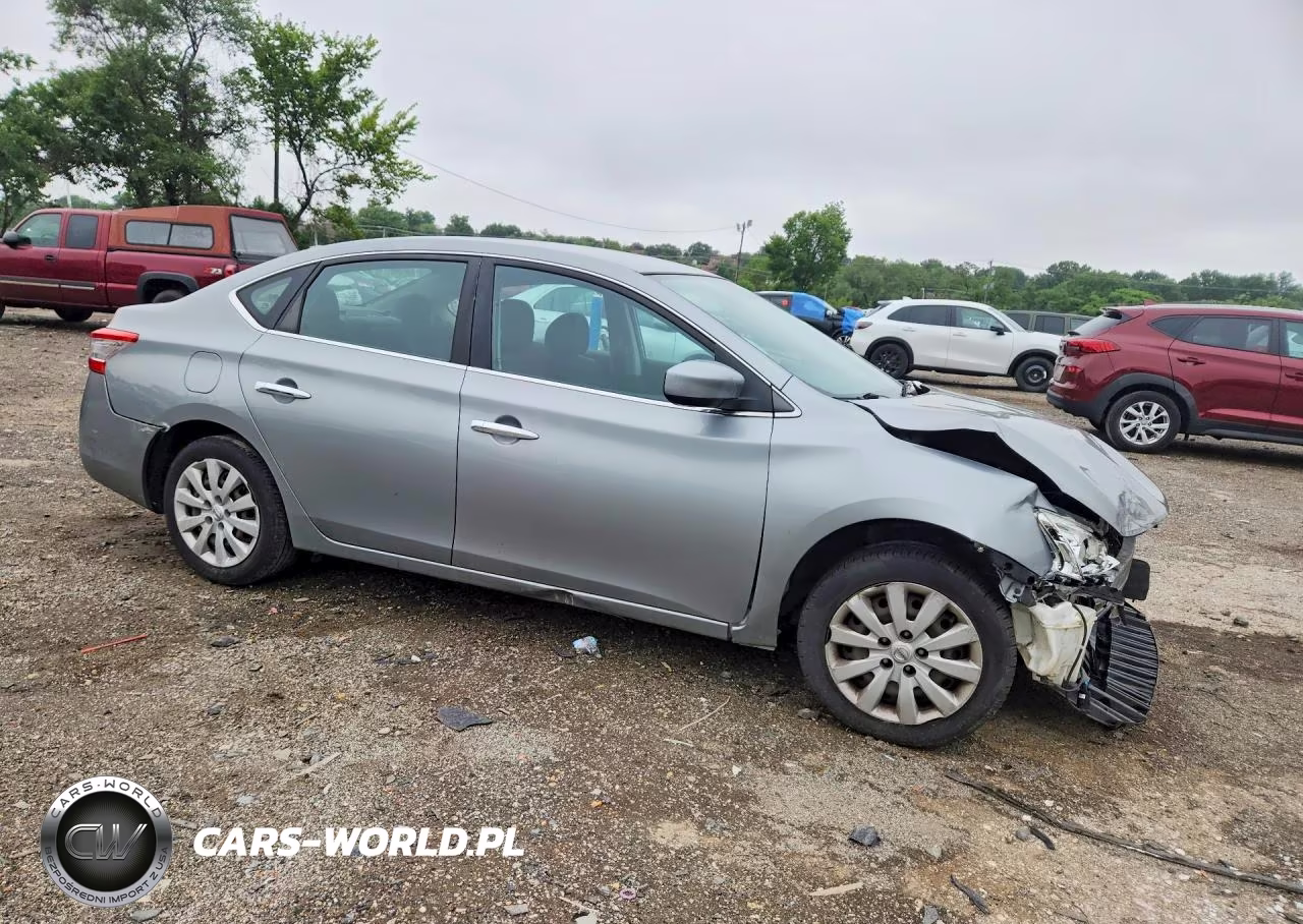 2014 Nissan Sentra Sv VIN:3N1AB7AP6EL697951 - 4