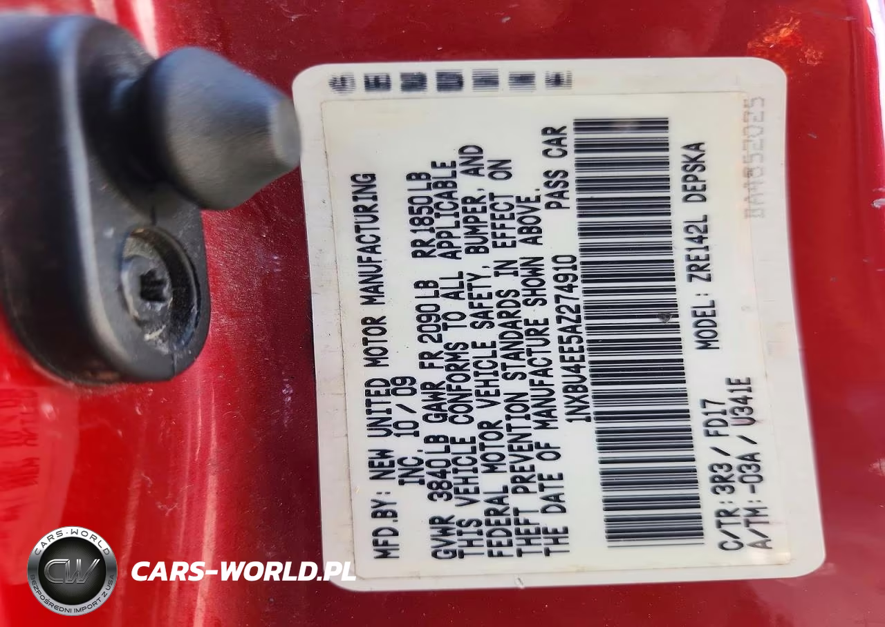 2010 Toyota Corolla Le VIN:1NXBU4EE5AZ274910 - 12