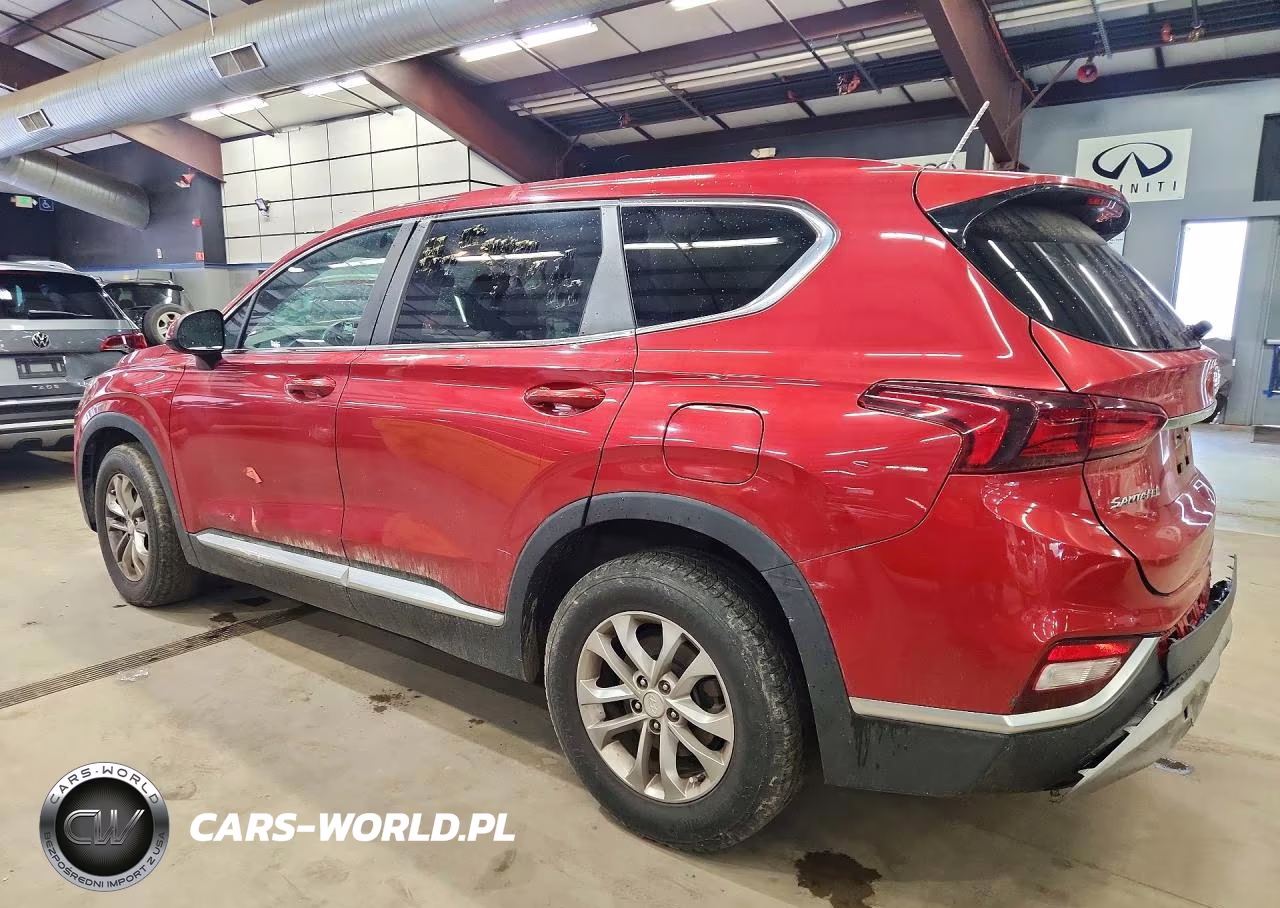 2019 Hyundai Santa Fe Se VIN:5NMS2CAD4KH117508 - 2
