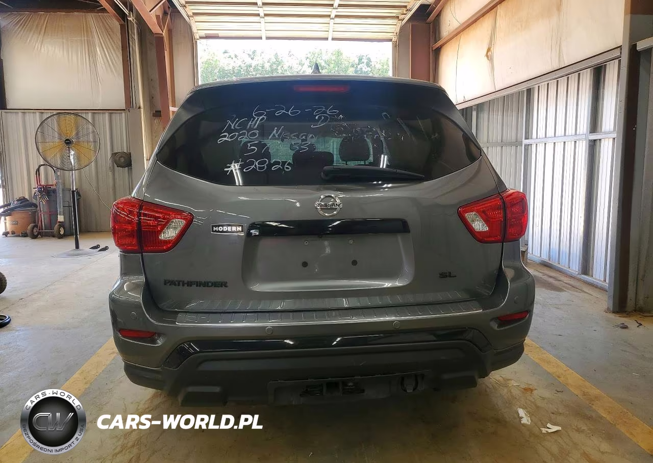 2020 Nissan Pathfinder Sl VIN:5N1DR2CN5LC578233 - 6