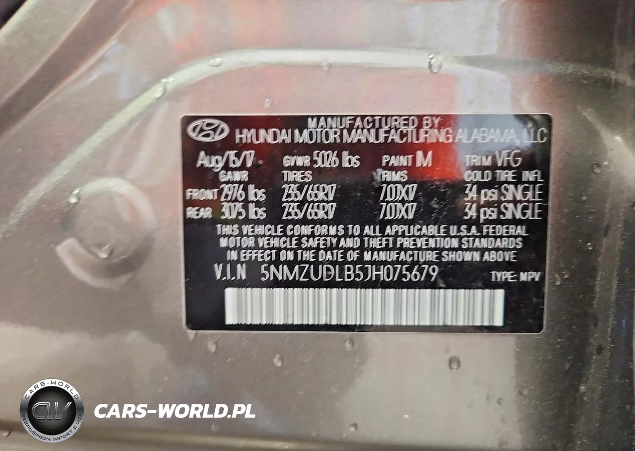 2018 Hyundai Santa Fe Sport 2.4L VIN:5NMZUDLB5JH075679 - 13
