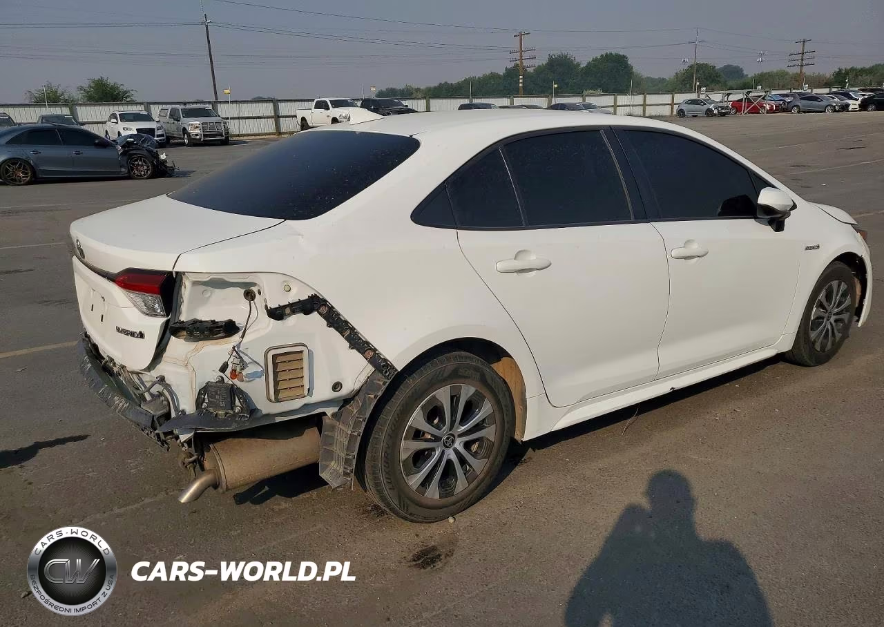 2021 Toyota Corolla Le VIN:JTDEAMDE2MJ001148 - 3