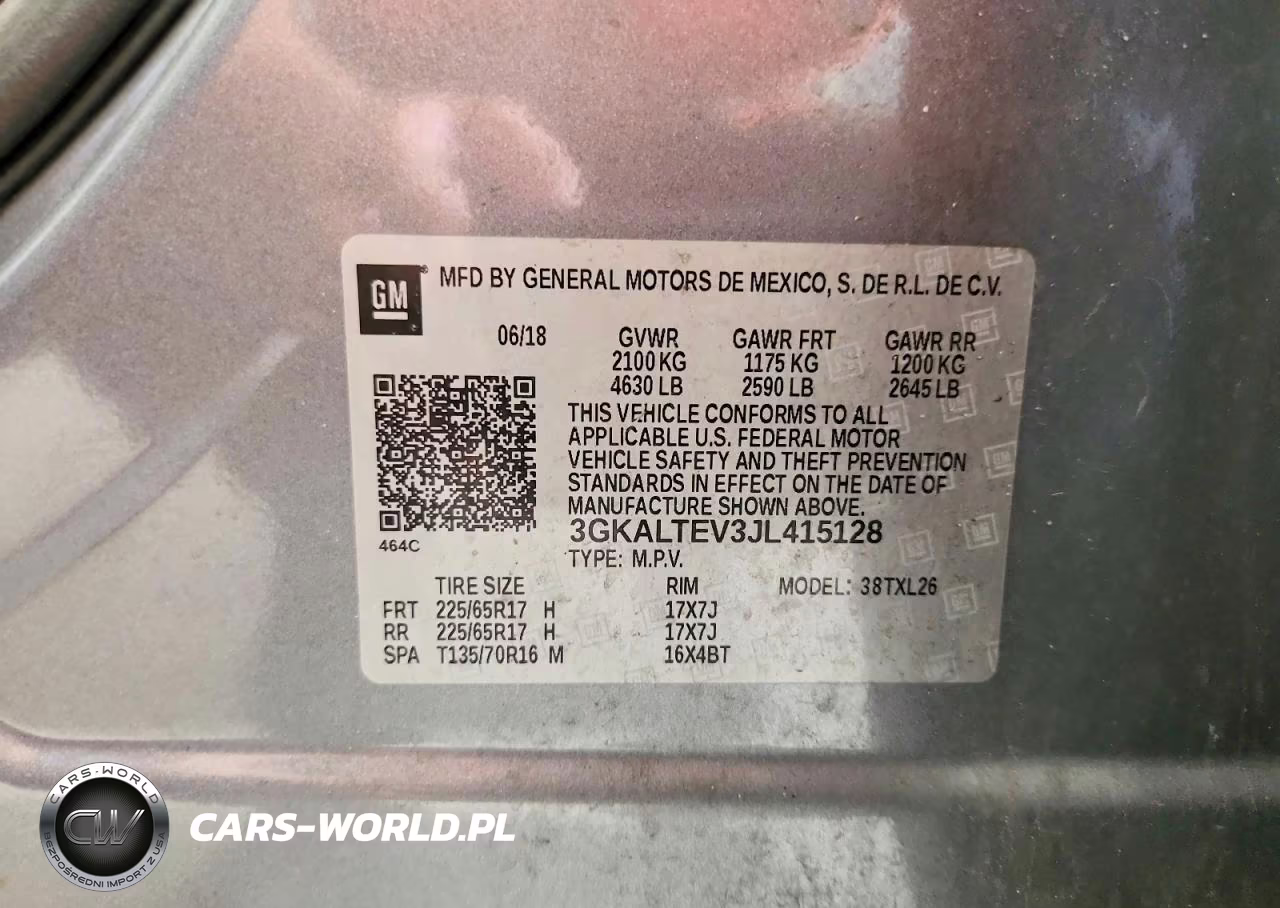 2018 GMC Terrain Sle VIN:3GKALTEV3JL415128 - 13