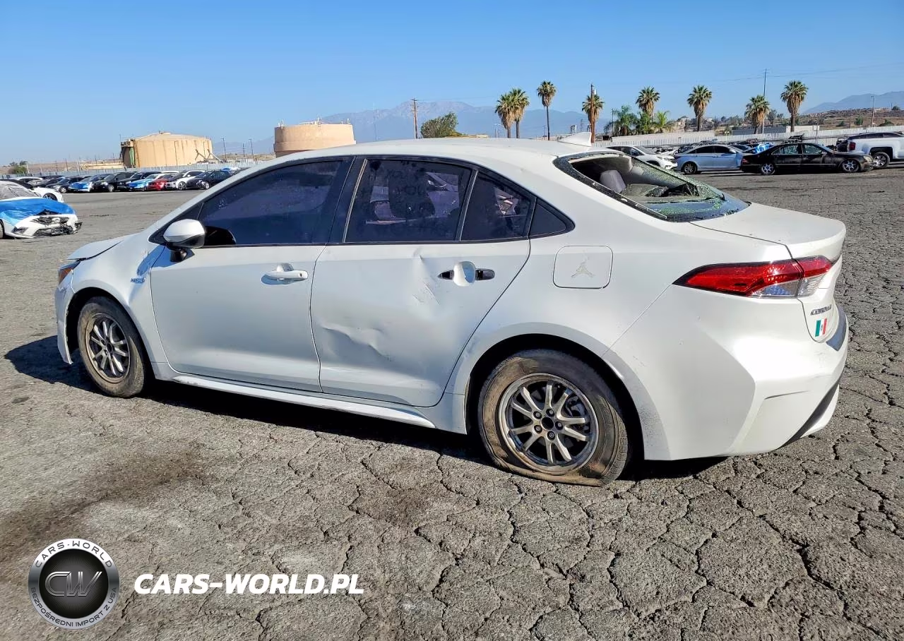 2021 Toyota Corolla Le VIN:JTDEAMDE1MJ032620 - 2