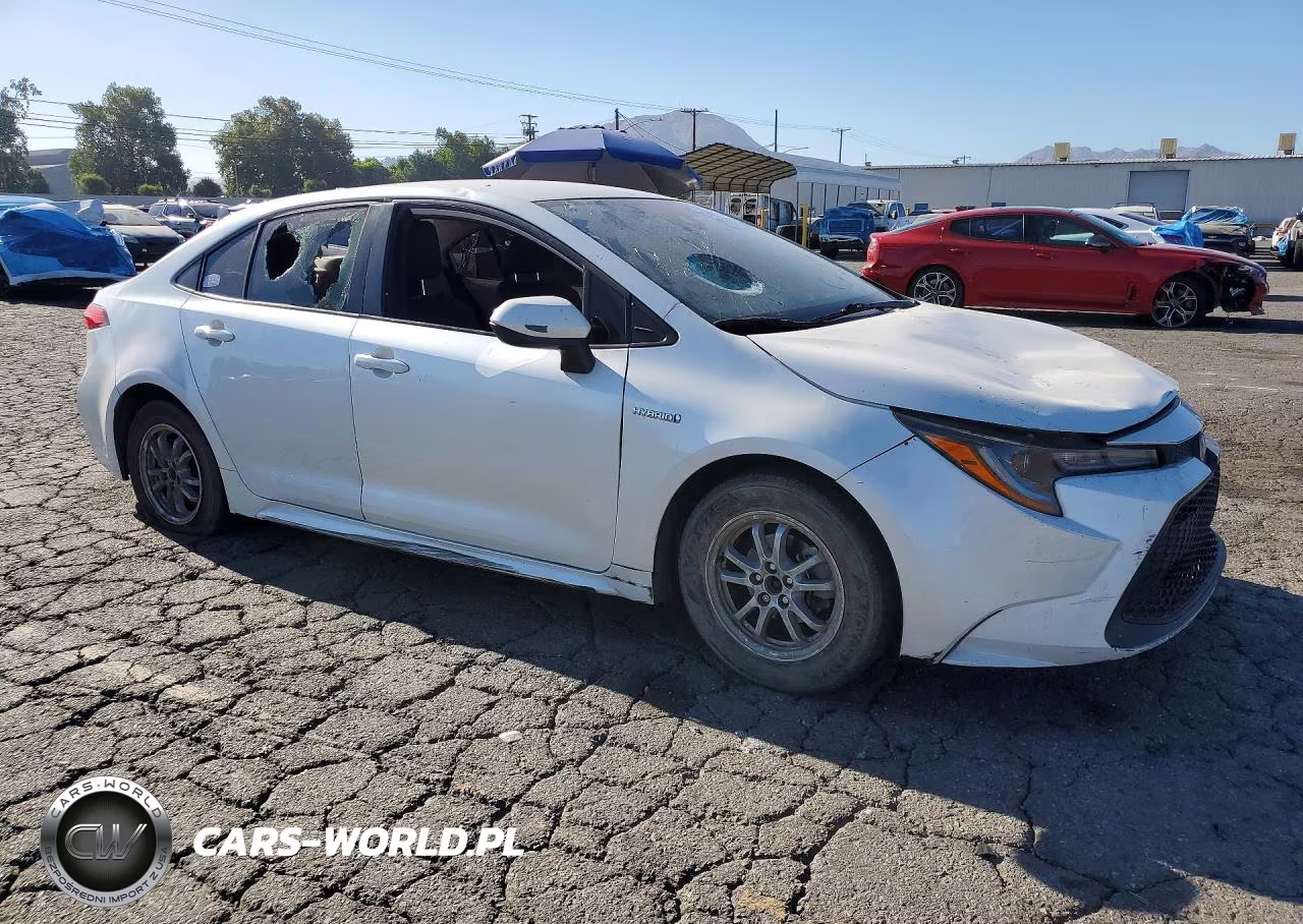 2021 Toyota Corolla Le VIN:JTDEAMDE1MJ032620 - 4