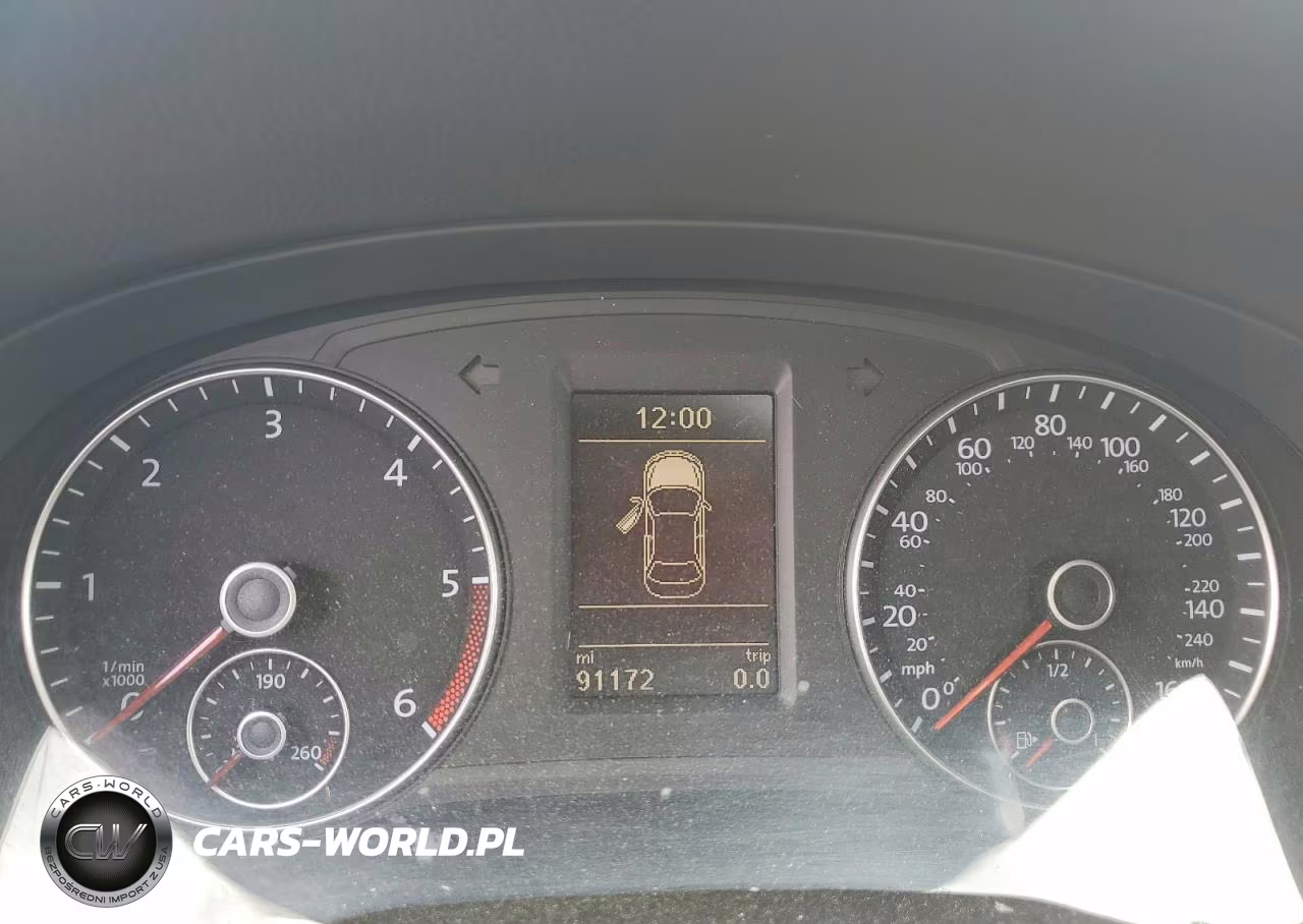 2014 Volkswagen Passat Se VIN:1VWBN7A31EC098910 - 10
