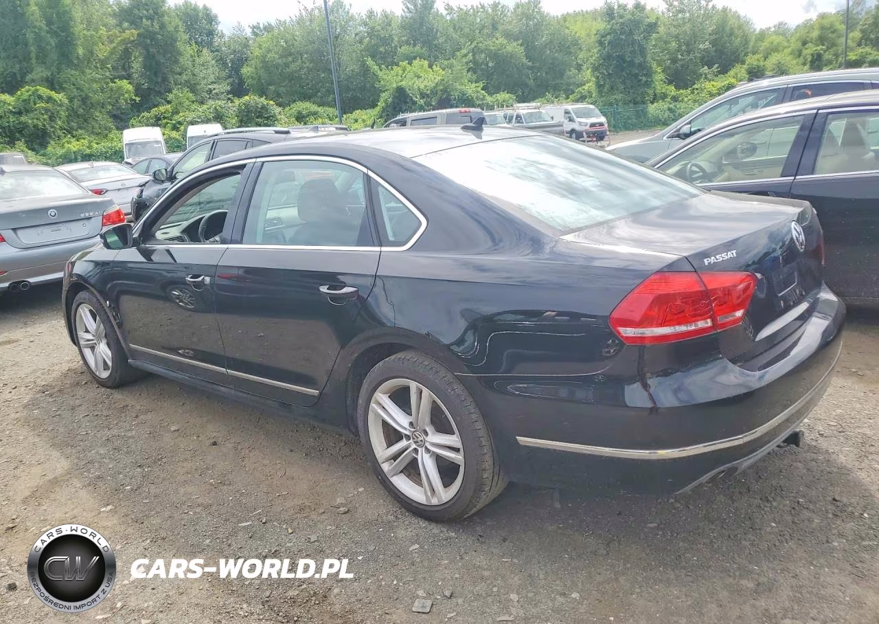 2014 Volkswagen Passat Se VIN:1VWBN7A31EC098910 - 2