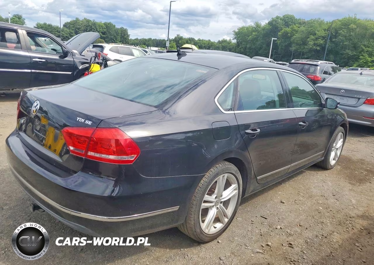 2014 Volkswagen Passat Se VIN:1VWBN7A31EC098910 - 3