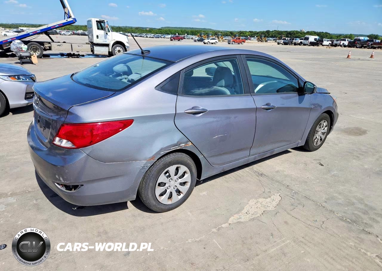 2017 Hyundai Accent Se VIN:KMHCT4AE5HU205271 - 3