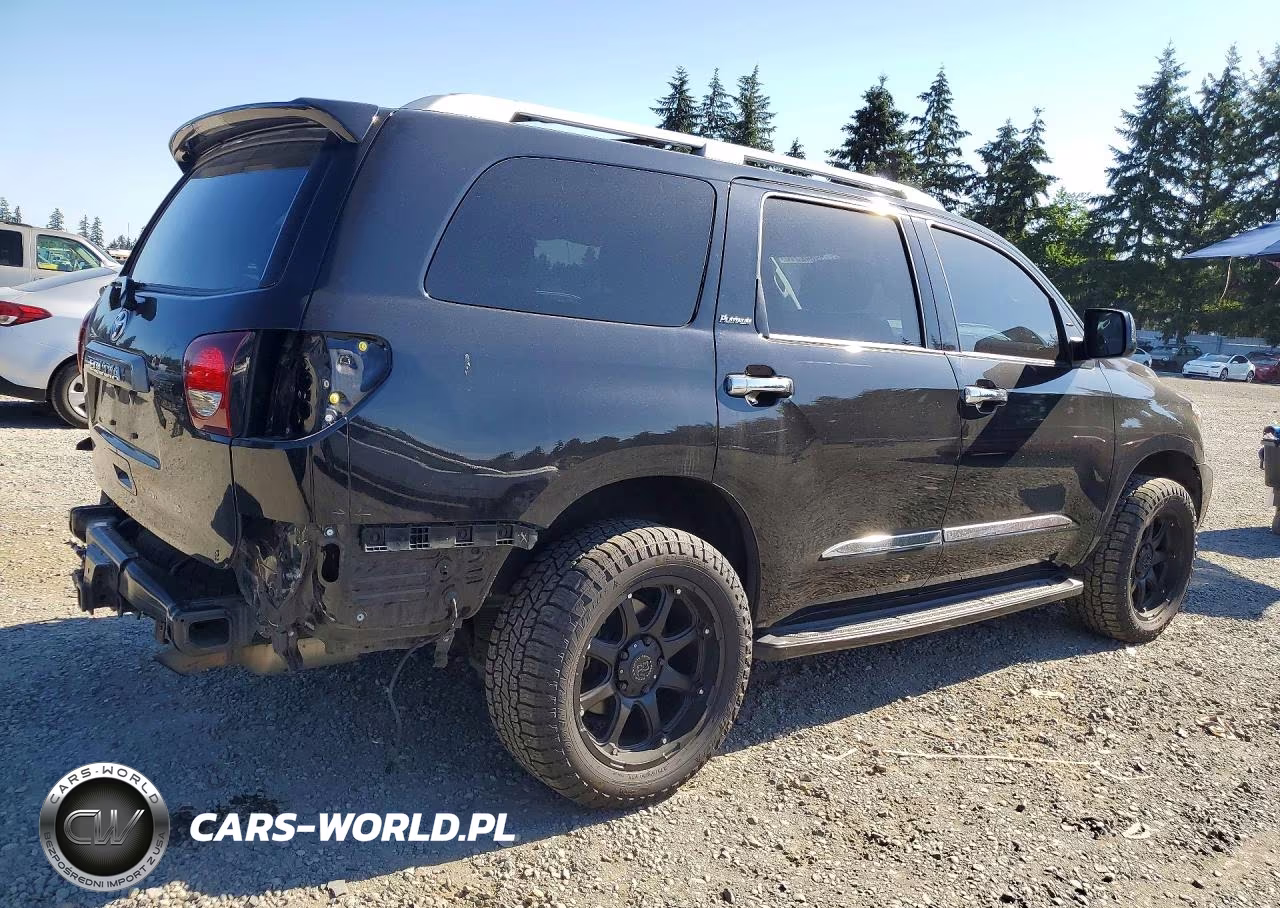 2020 Toyota Sequoia Platinum VIN:5TDDY5G10LS180197 - 3