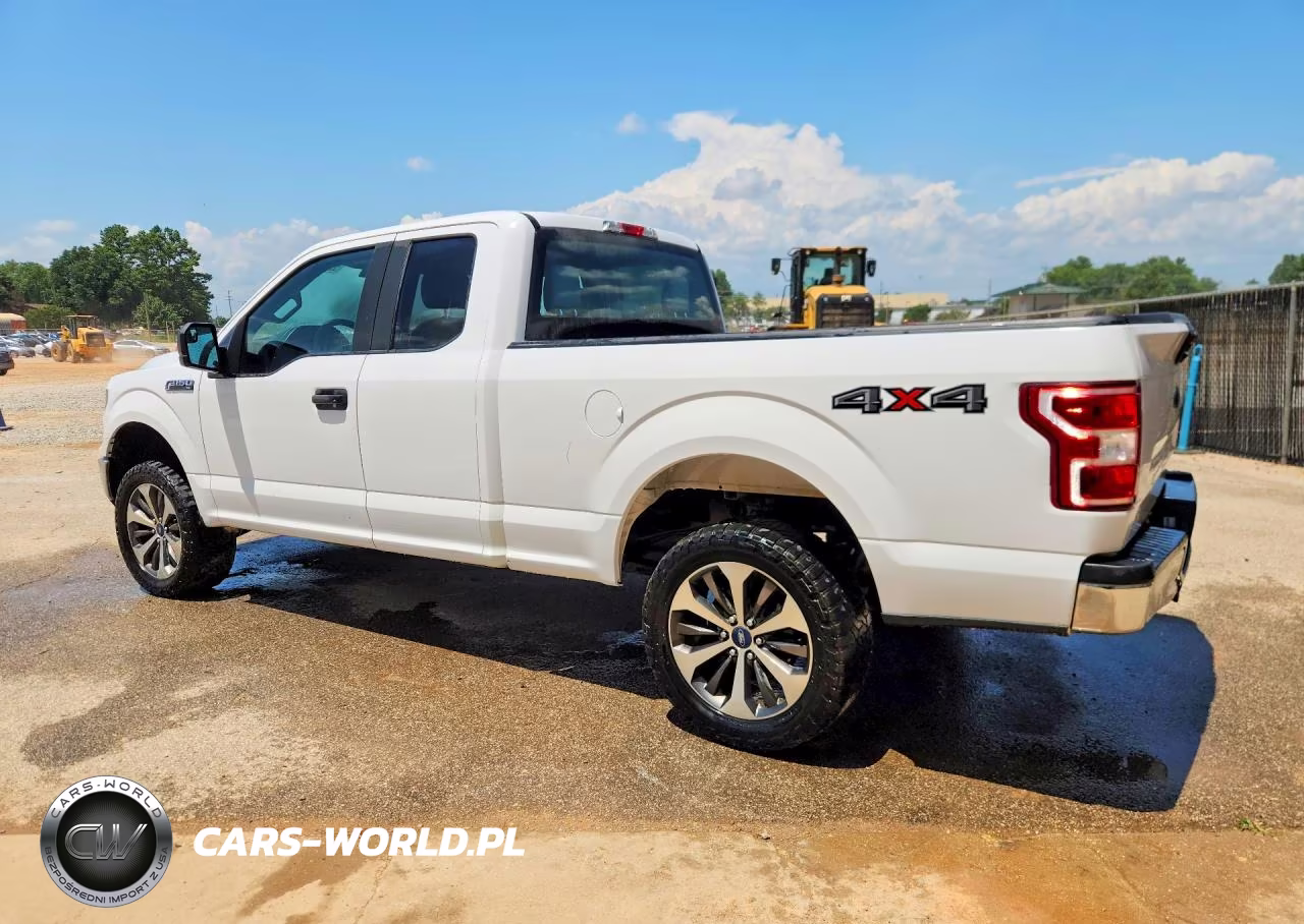 2020 Ford F150 Super Cab VIN:1FTFX1E50LKF44393 - 2