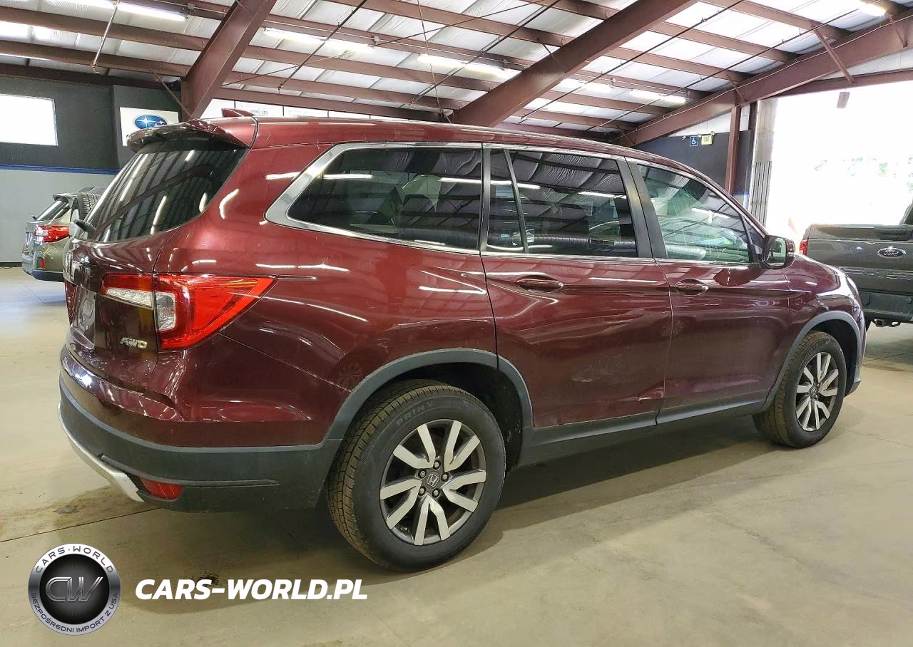 2020 Honda Pilot Ex VIN:5FNYF6H33LB038461 - 3