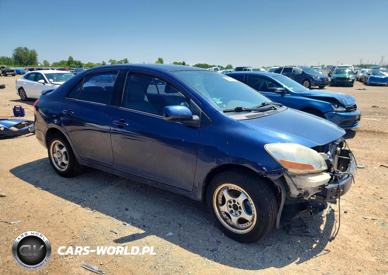 2007 Toyota Yaris Base VIN:JTDBT923871081359 - 4